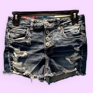American Eagle distressed Cut off Shorts Womens size 4
